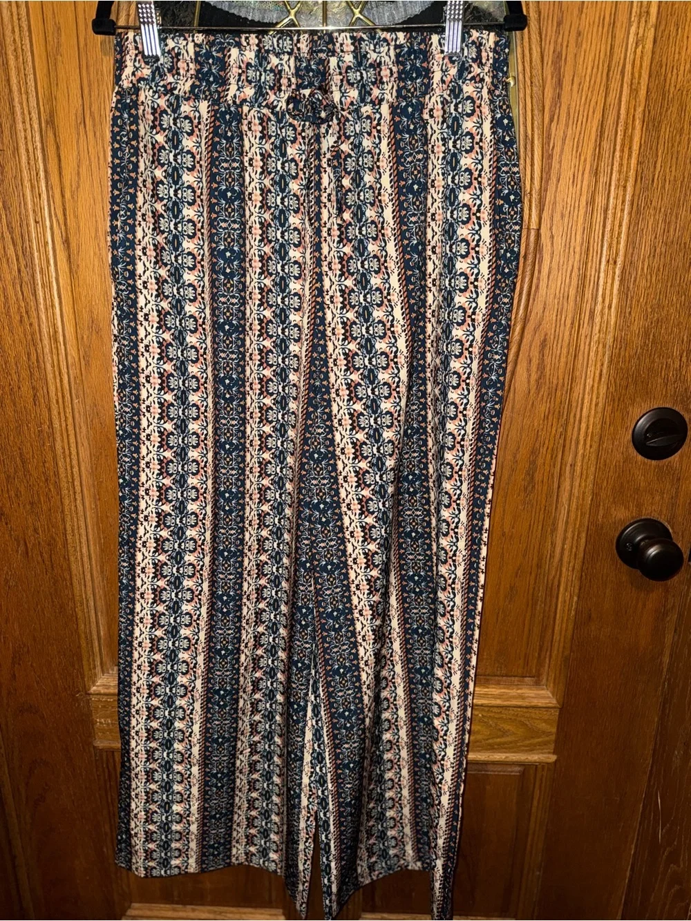 light Weight Colorful Wide Leg Pants